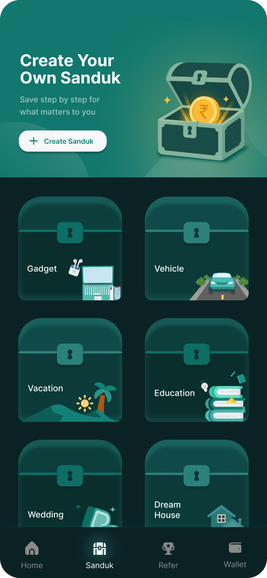 Sanduk app screen 7