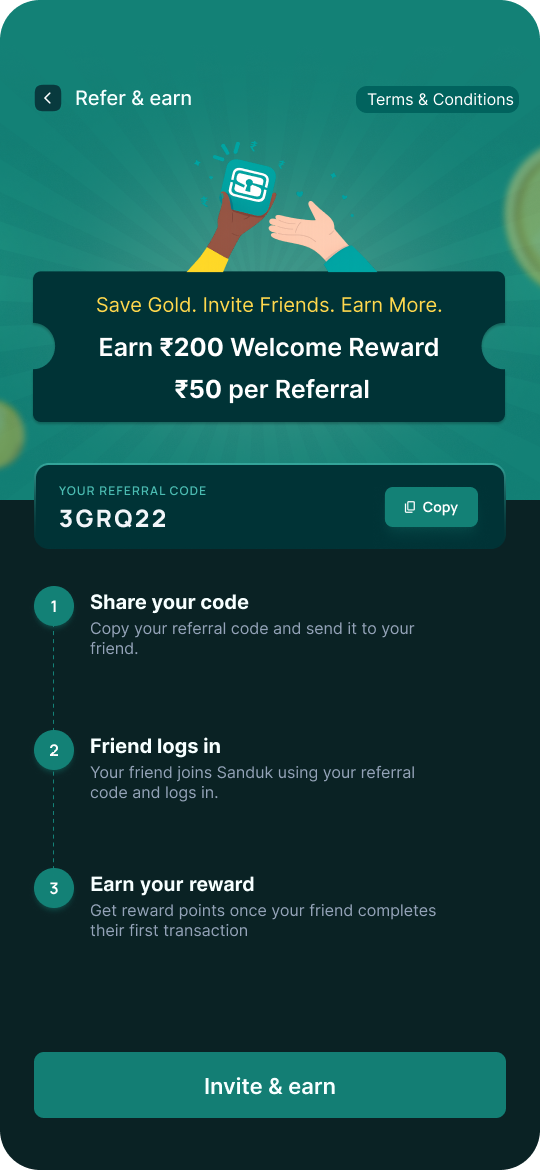 Sanduk app screen 9